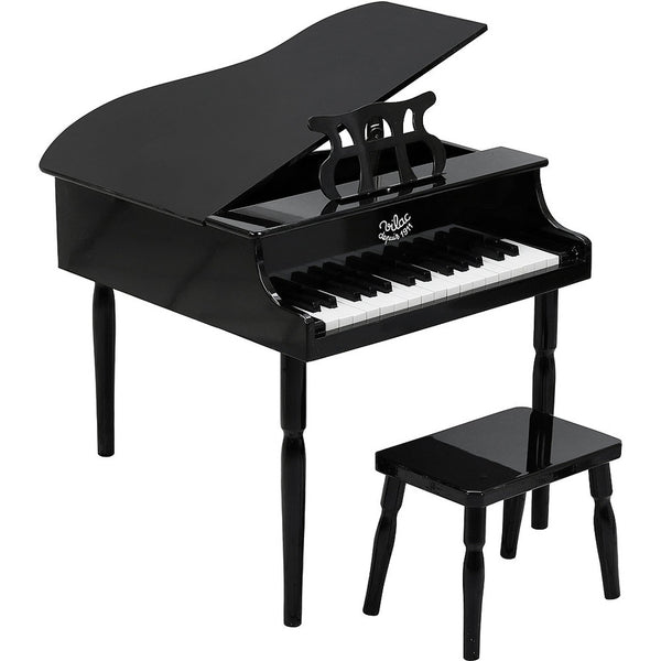 GRAND PIANO AND STOOL