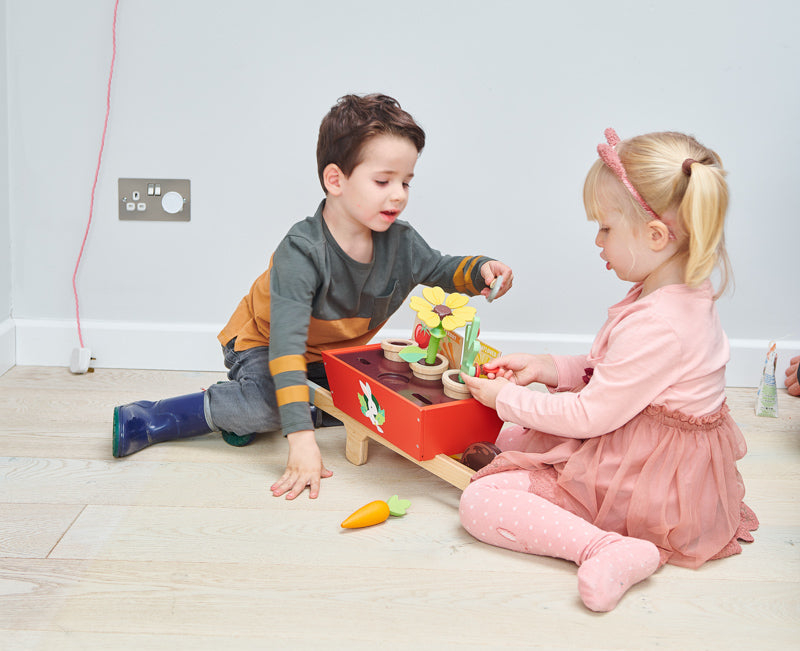 GARDEN WHEELBARROW SET