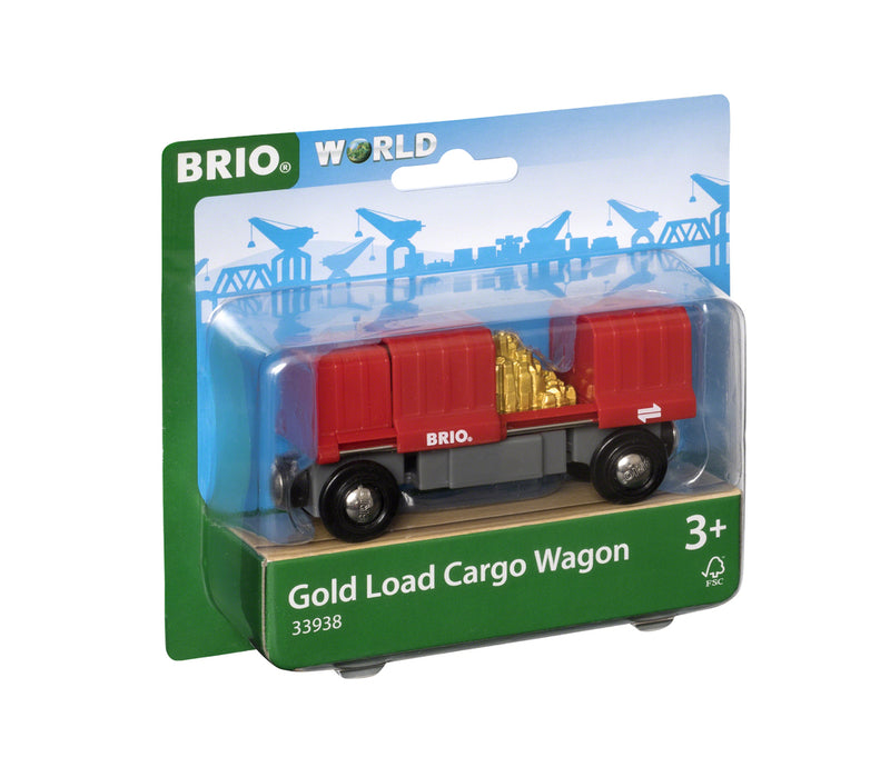 GOLD LOAD CARGO WAGON - 2 pieces