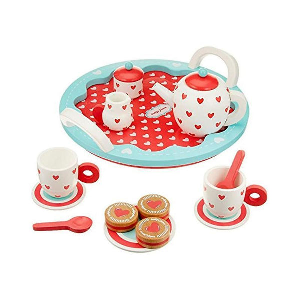 HEARTS TEA SET
