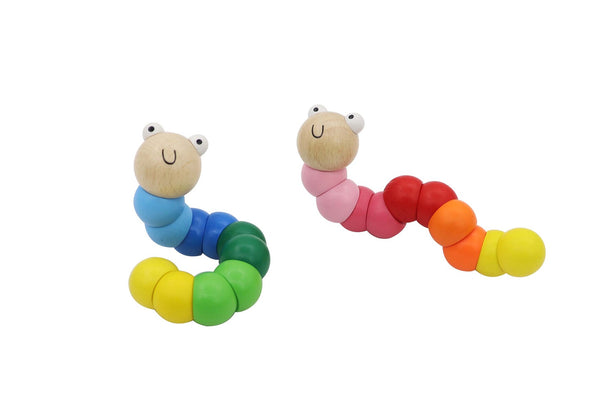 CALM & BREEZY WOODEN JOINTED WORM