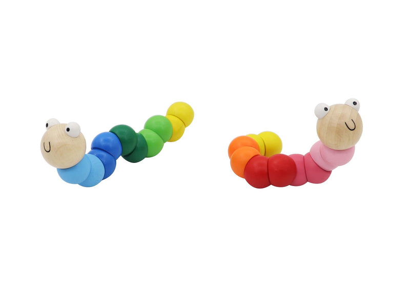 CALM & BREEZY WOODEN JOINTED WORM