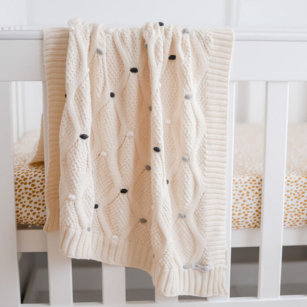 LUCY Baby Blanket - Grey