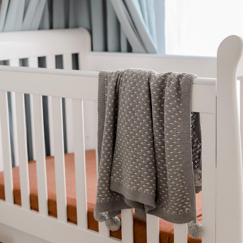MILLY Baby Blanket - Grey