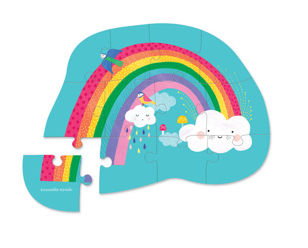 MINI PUZZLE - Rainbow 12 pc