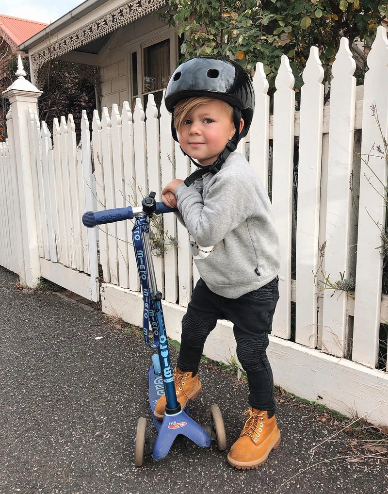 MINI MICRO DELUXE LED SCOOTER - Blue