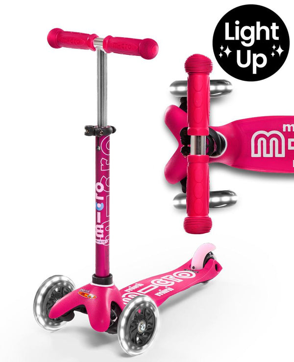 MINI MICRO DELUXE LED SCOOTER - Pink