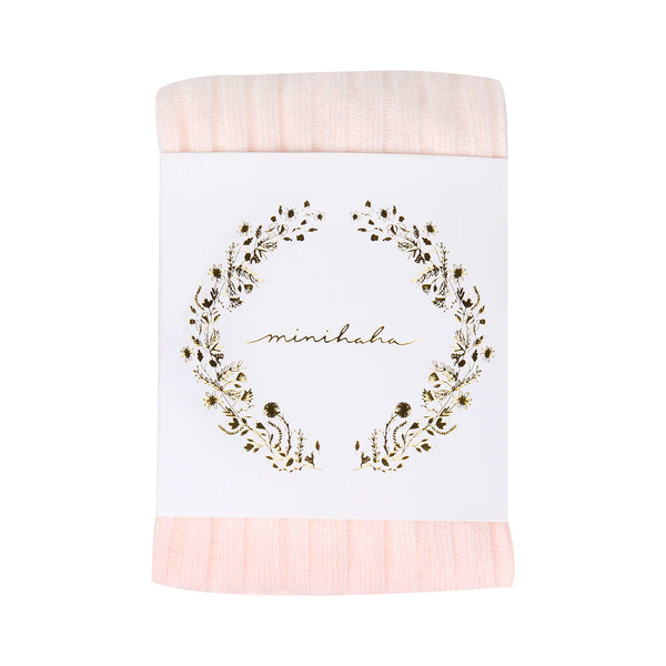 PALE PINK RIB TIGHTS