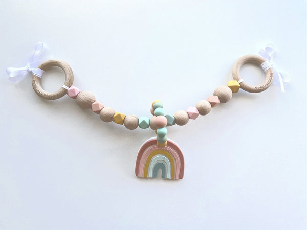 PRAM GARLAND - Pastel Rainbow