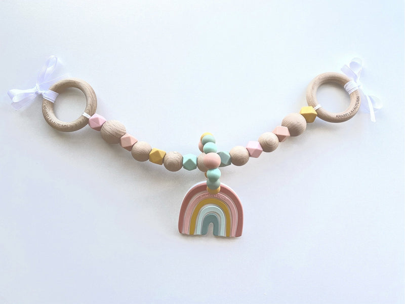 PRAM GARLAND - Pastel Rainbow