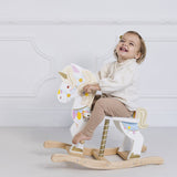 PETILOU TRADITIONAL ROCKING UNICORN CAROUSEL