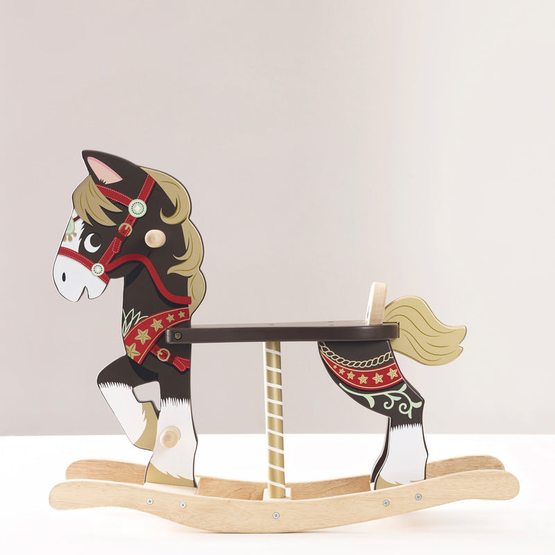 PETILOU TRADITIONAL ROCKING HORSE