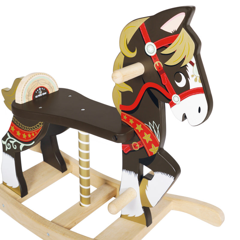 PETILOU TRADITIONAL ROCKING HORSE