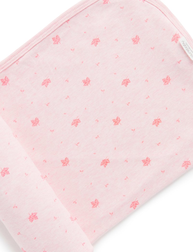 BUNNY RUG - Pale Pink Leaf
