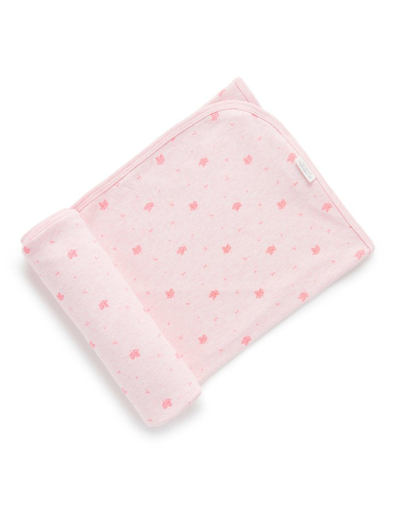 BUNNY RUG - Pale Pink Leaf