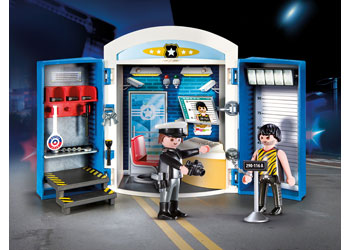 POLICE STATION PLAY BOX