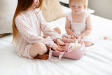 PLAYTIME DOLL CARRIER SET 30CM - Rose Garden