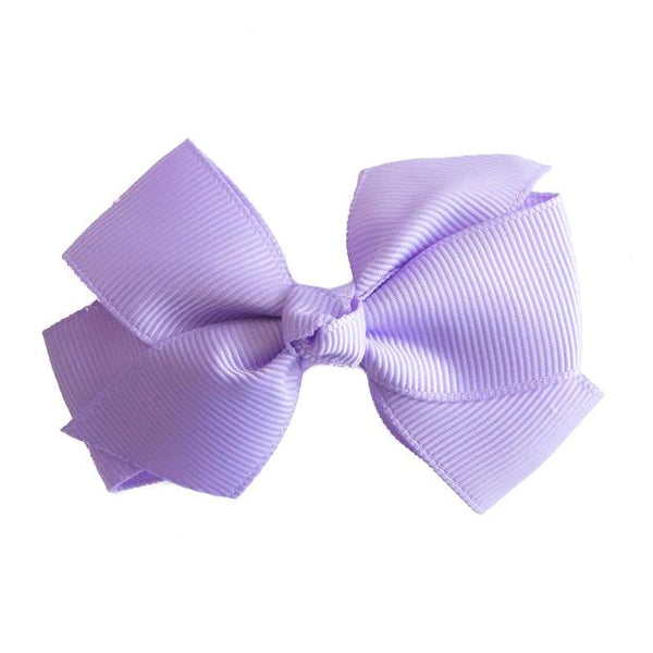 SMALL GROSGRAIN Purple Bow