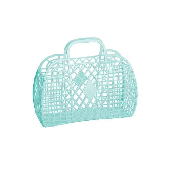 RETRO BASKET SMALL - Mint