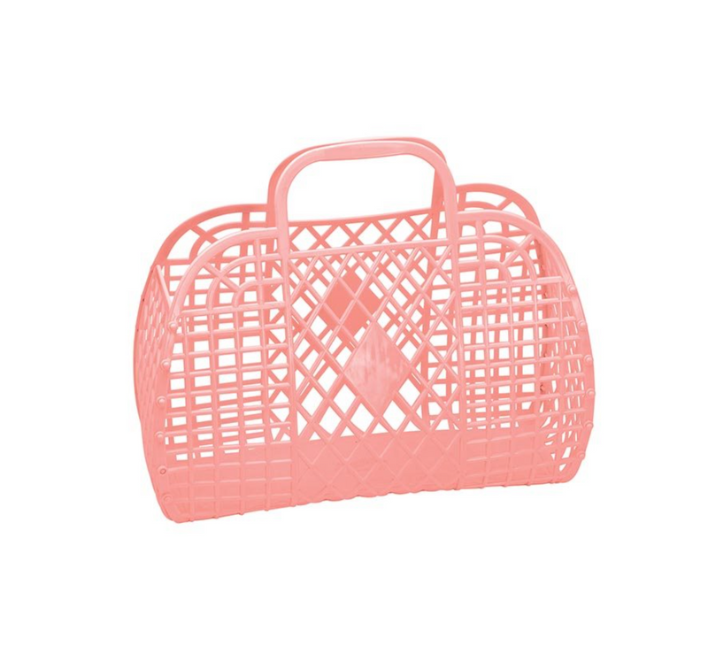 RETRO BASKET SMALL - Peach