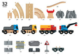 RAIL AND ROAD LOADING SET - 32 pieces