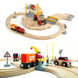 RAIL AND ROAD CRANE SET - 26 pieces