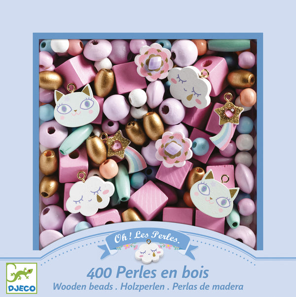 RAINBOW WOODEN BEADS