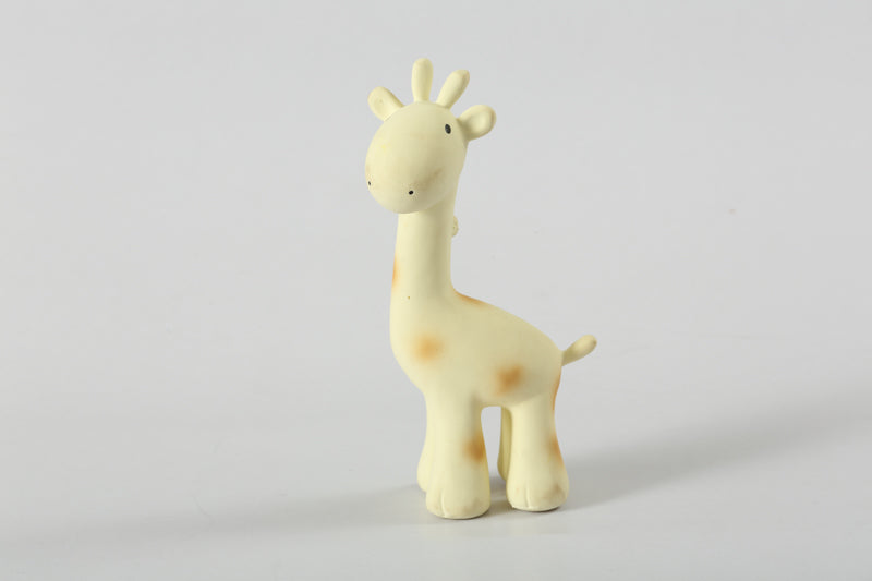 RUBBER GIRAFFE ZOO ANIMAL - Boxed