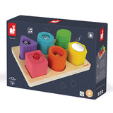 SHAPES & SOUNDS 6 BLOCK PUZZLE