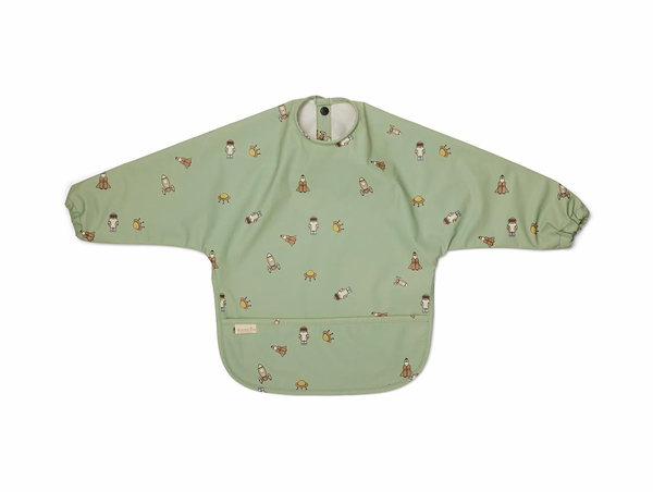 LUNA BIB COATED - Light green- Space