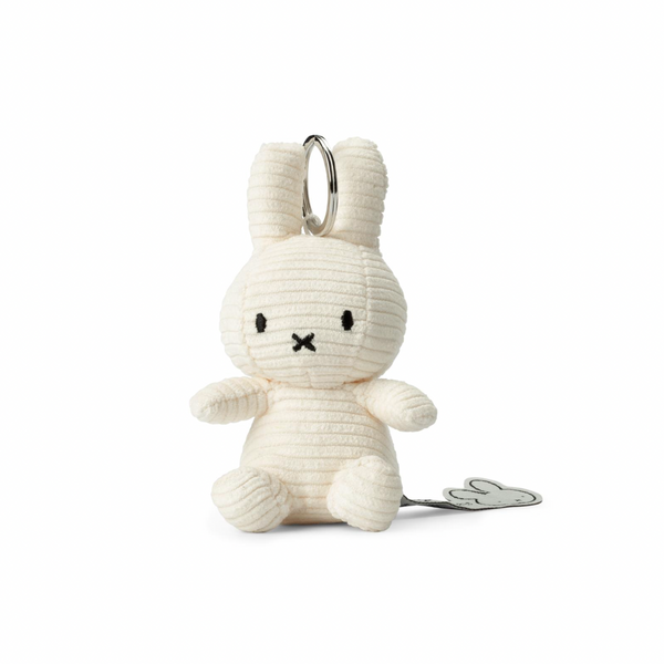 MIFFY KEYCHAIN CORDUROY Off White