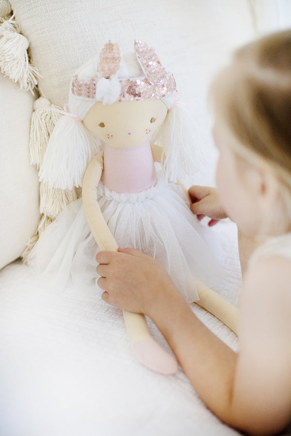 SIENNA PALE PINK DOLL - 50cm