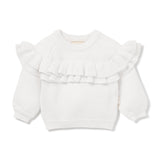 SNOW WHITE RUFFLE JUMPER