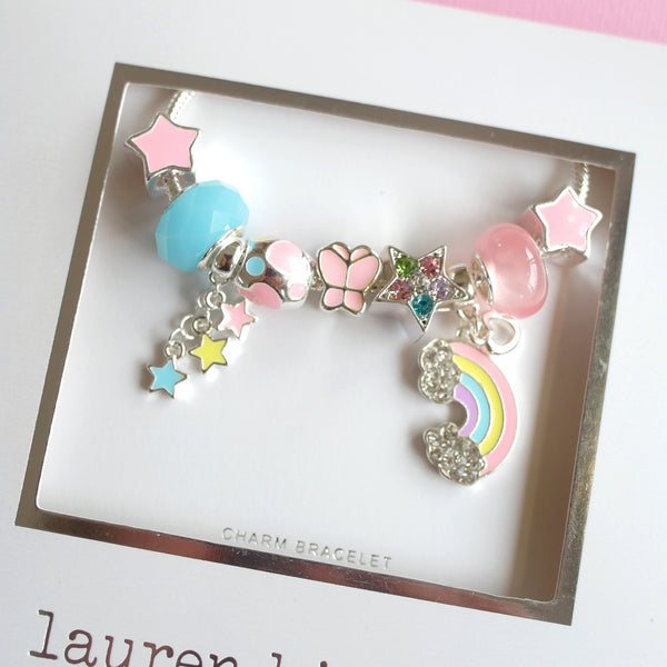 SOMEWHERE OVER THE RAINBOW CHARM Bracelet