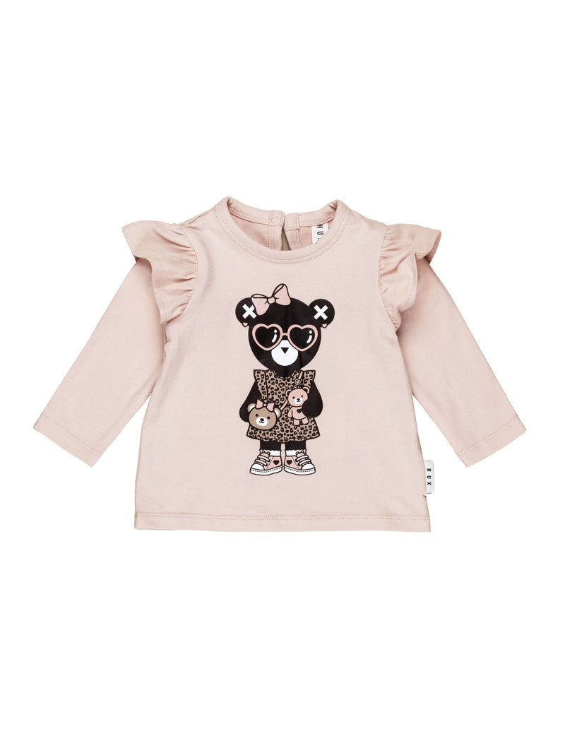 TEDDY HUX GIRL FRILL TOP