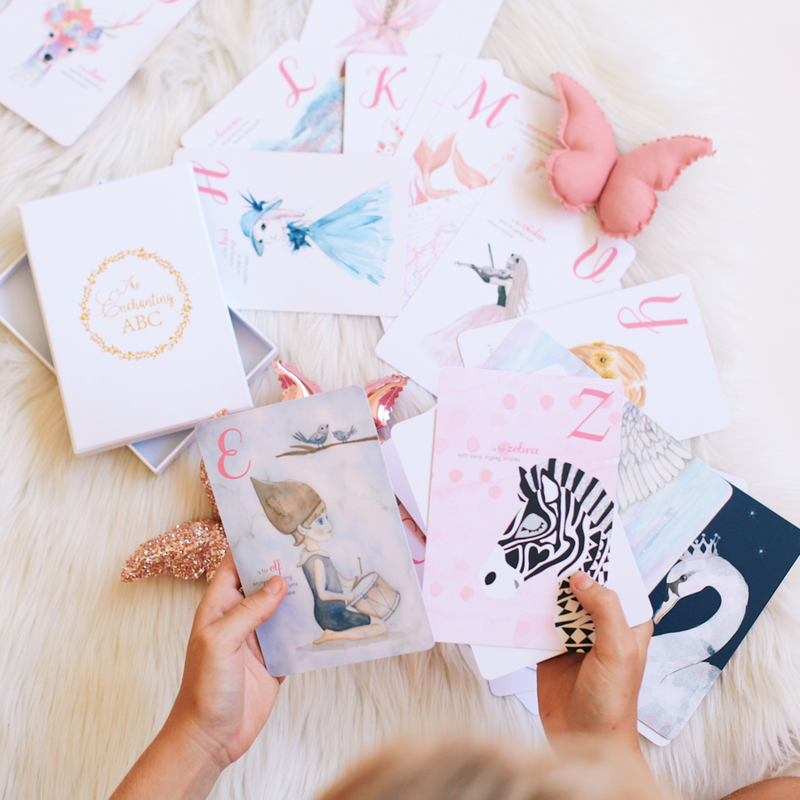 THE ENCHANTING ABC FLASH CARDS