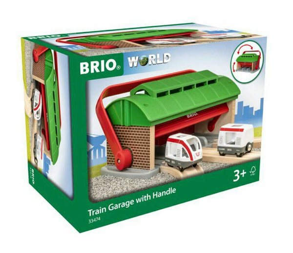 DESTINATION TRAIN GARAGE WITH HANDLE - 3 pieces