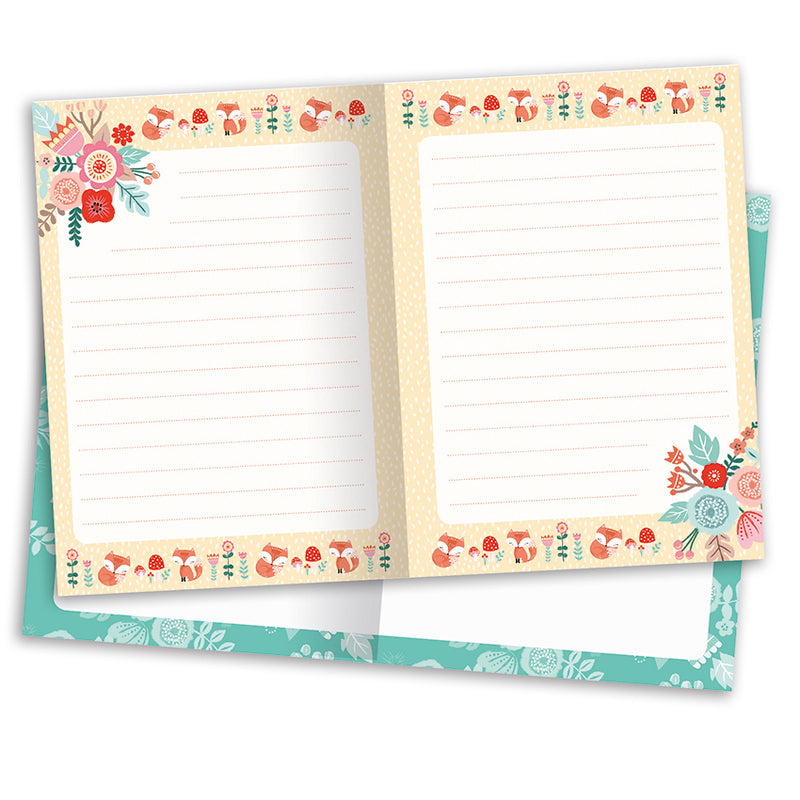 TWIN PACK FOX & UNICORN NOTEBOOKS