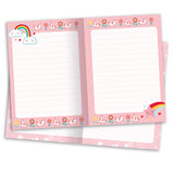 TWIN PACK FOX & UNICORN NOTEBOOKS