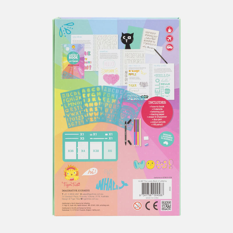 THE LOVELY BOOK OF LETTERING