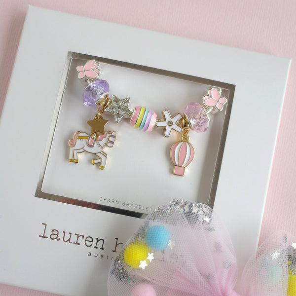 UNICORN CAROUSEL CHARM Bracelet