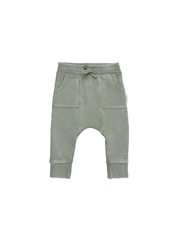 VINTAGE FERN POCKET DROP CROTCH PANT
