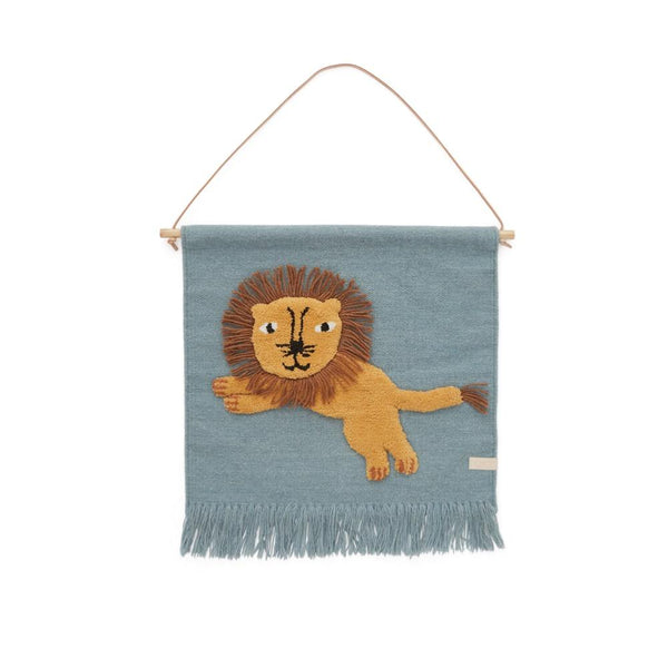 WALLHANGER - JUMPING LION