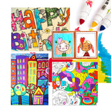 WASHABLE MARKERS -BABY ROO 12 Colours