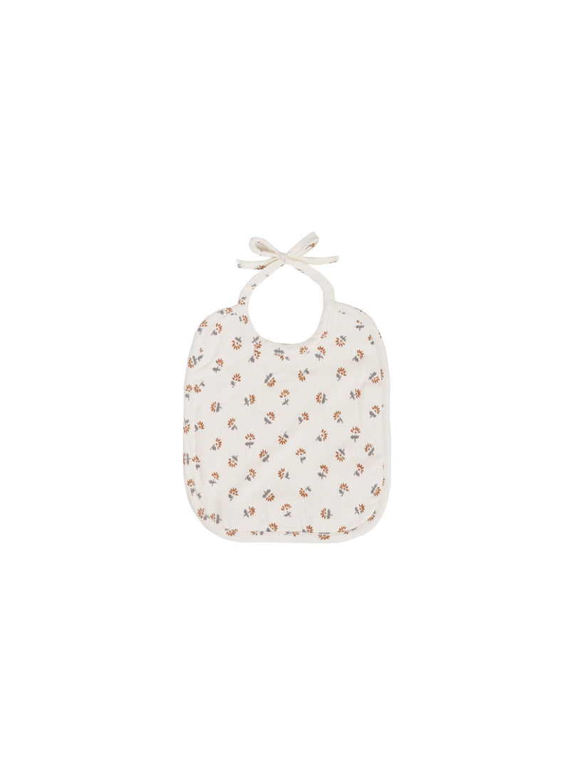 WOVEN TIE BIB  - Daisy