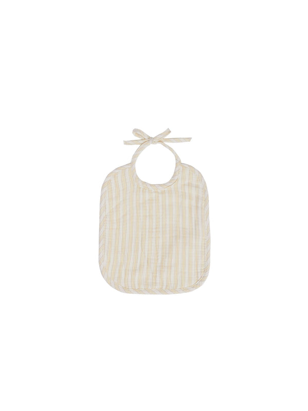WOVEN TIE BIB  - Vintage Stripe