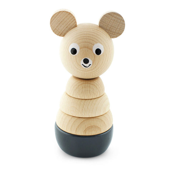 WOODEN BEAR STACKING PUZZLE - Bernard