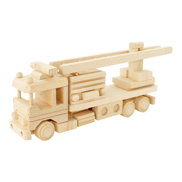 WOODEN FIRE TRUCK - Welles