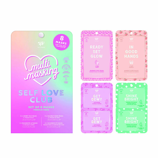 MULTI-MASKING SET OF 8 MASKS