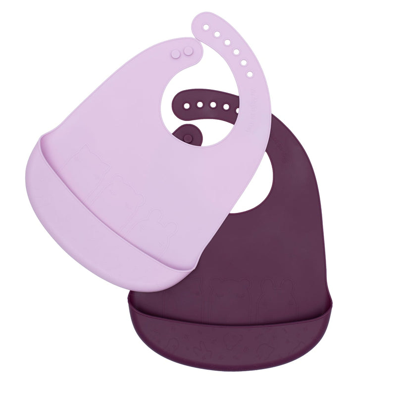 CATHCIE BIBS™ - Plum + Lilac